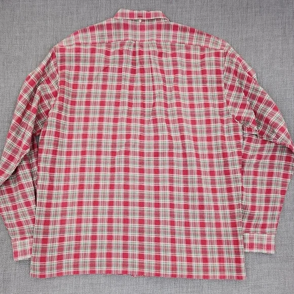 Vintage Polo Ralph Lauren Greggor 100% Cotton Thick Button Down Shirt. XL - Picture 6 of 7